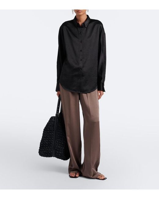 Pantalon Ample Vince en coloris Brown