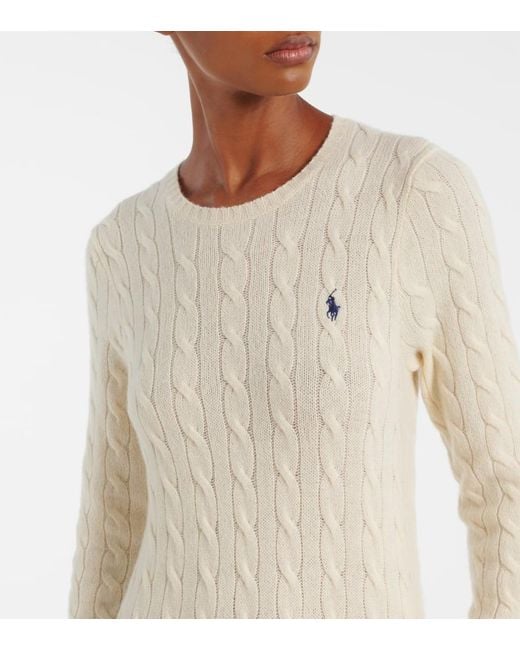 Polo Ralph Lauren Natural Cotton And Wool-Blend Maxi Dress