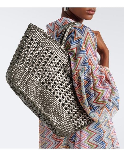 X Dragon Diffusion – Shopper Lucine di Rixo in Gray