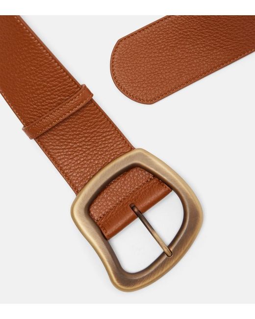 Gabriela Hearst Brown Simone Leather Belt