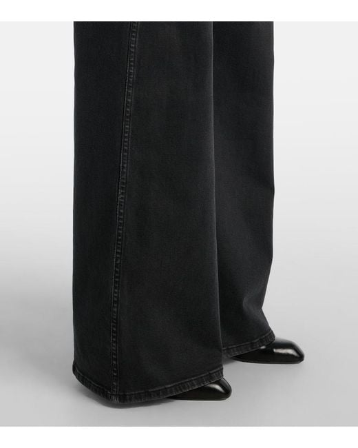 Khaite Blue Wide-Leg Jeans Dane