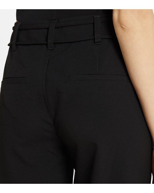 Pantalones Flared De Tiro Alto Con Apliques ROTATE BIRGER CHRISTENSEN de color Blue