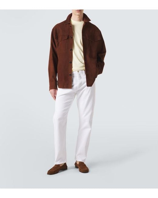 Umit Benan Natural Paradiso Cotton Jersey T-Shirt for men