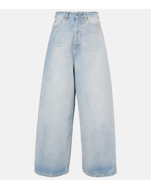 Jean Wide Oversize Vetements en coloris Blue