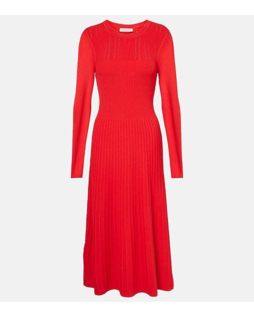 Robe Pull Nami Veronica Beard en coloris Red
