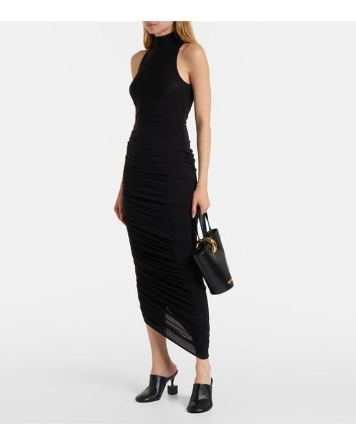 Vestido Le Robe Piazza Jacquemus de color Black
