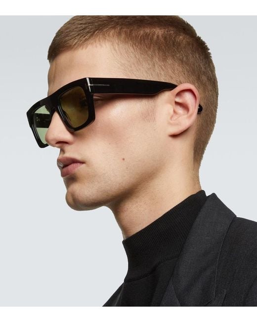 Tom Ford Brown Fausto Flat-Top Sunglasses for men