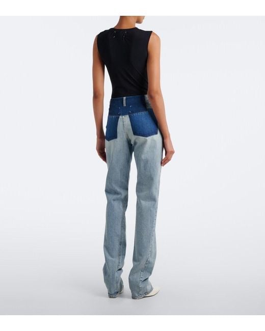 Maison Margiela Blue Flared Jeans