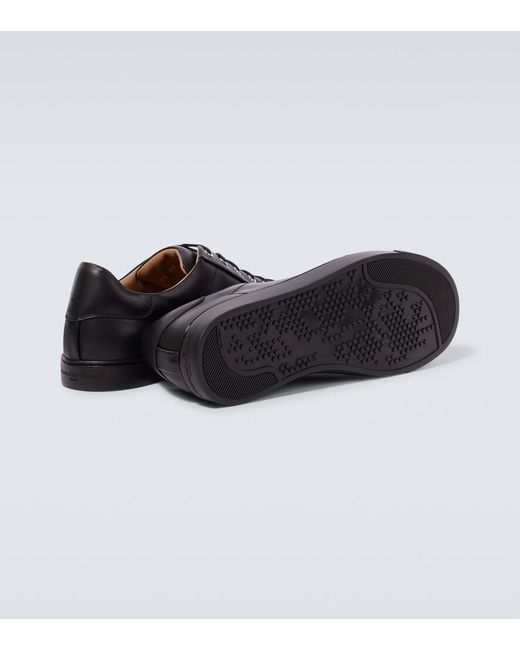 Zapatillas de piel Gianvito Rossi de hombre de color Black