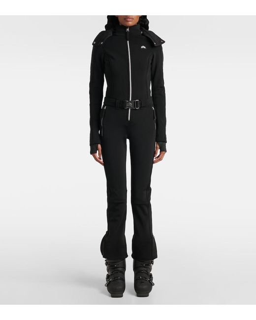 Jet Set Black Belted Ski Suit