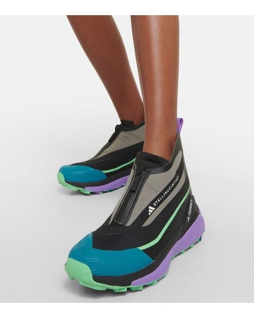 Adidas By Stella McCartney Blue X Terrex Free Hiker High-Top Sneakers