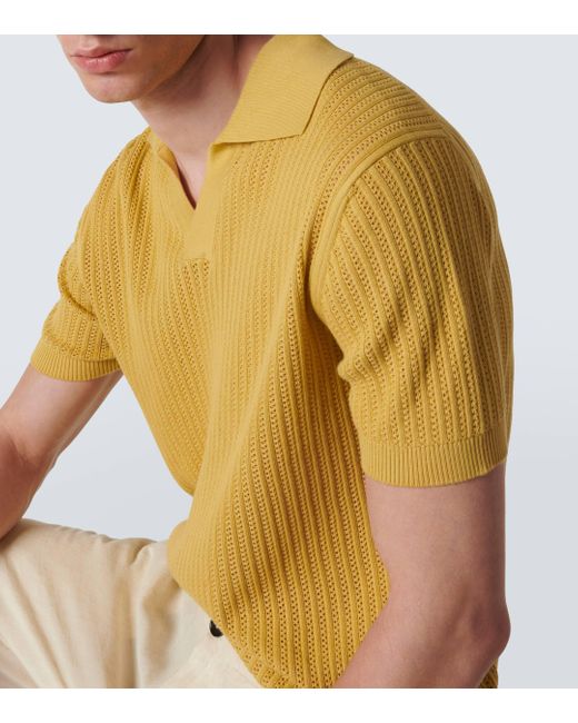 Polo en coton Frescobol Carioca pour homme en coloris Yellow