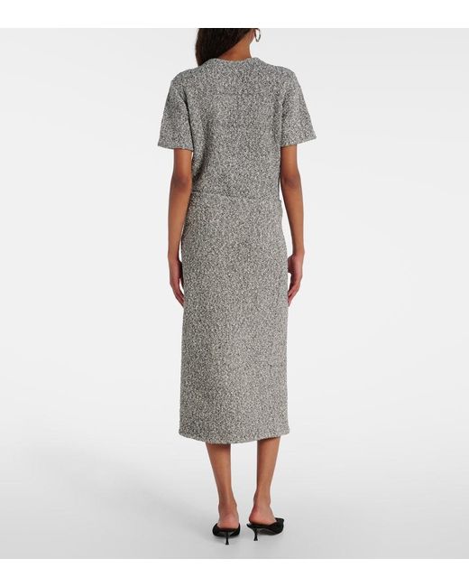 Tory Burch Gray Tweed Pencil Skirt