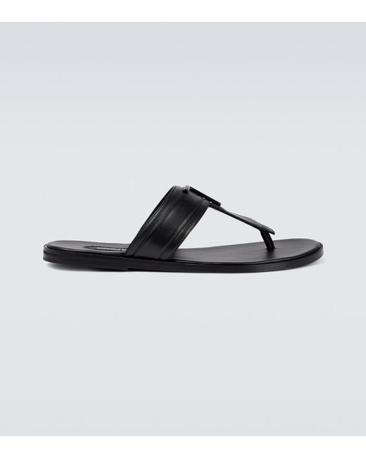 Tom Ford Brighton Leather Sandals in Brown for Men | Lyst