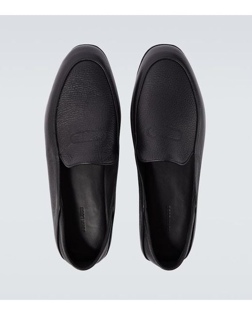 John Lobb Loafers Tyne Aus Leder in Black für Herren