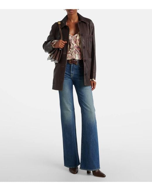 Paris Texas Brown Lavinia 100 Leather Ankle Boots