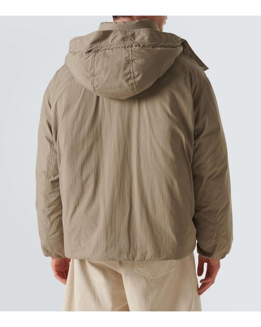 Lemaire Daunenjacke Aus Einem Baumwollgemisch in Natural für Herren