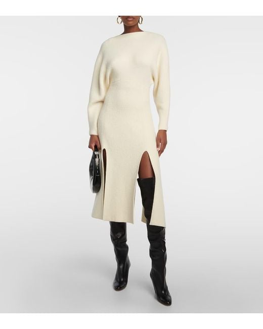 Proenza Schouler Black Cone Leather Over-The-Knee Boots