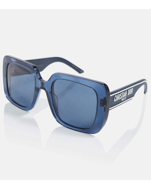 Gafas de sol cuadradas Wildior S3U Dior de color Blue