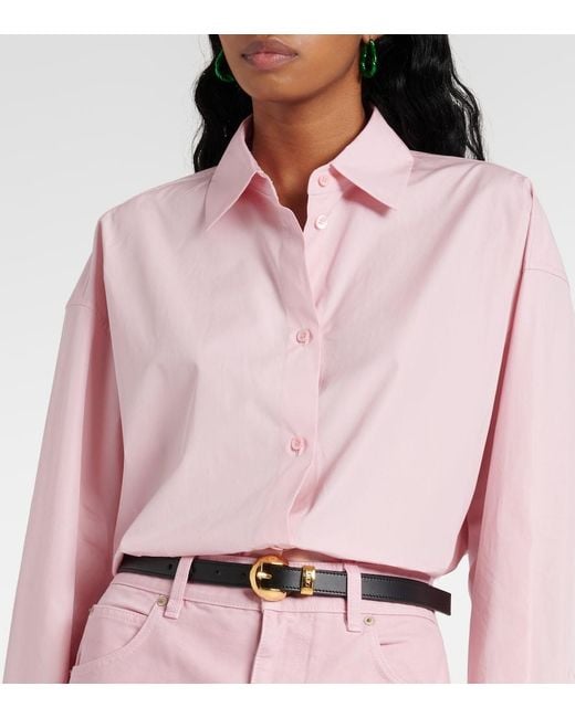 Loewe Brown Pebble Leather Belt