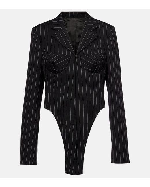 Jean Paul Gaultier Black Blazer Aus Schurwolle