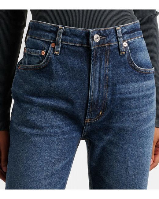 Citizens of Humanity Blue Zurie Straight Jeans