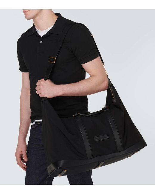 Tom Ford Weekender Aus Canvas in Black für Herren