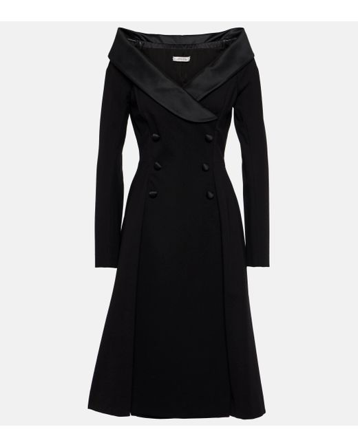 Dorothee Schumacher Black Emotional Essence Midi Dress