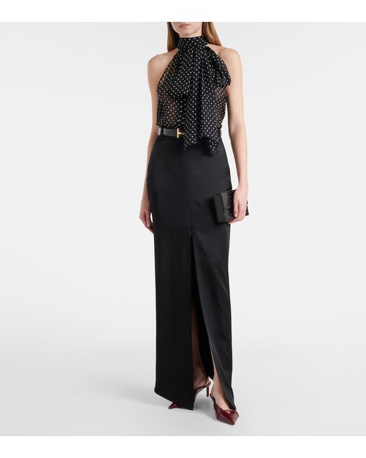 Clutch T Latch di Tom Ford in Black