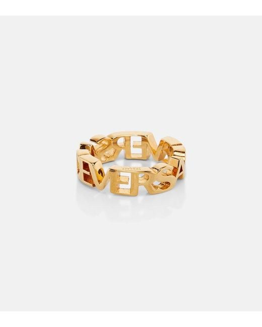 Versace Metallic Ring