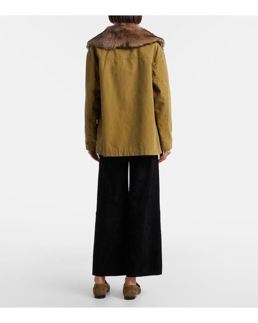 Stouls Black Lilou Cropped Suede Wide-Leg Pants