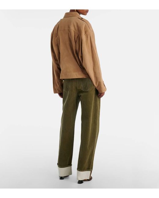 Blazé Milano Brown Kiso Suede Jacket