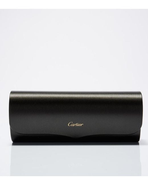 Cartier Brown Round Sunglasses for men