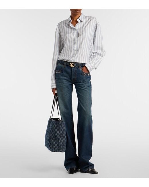 Shopper Essence Large di Gucci in Blue