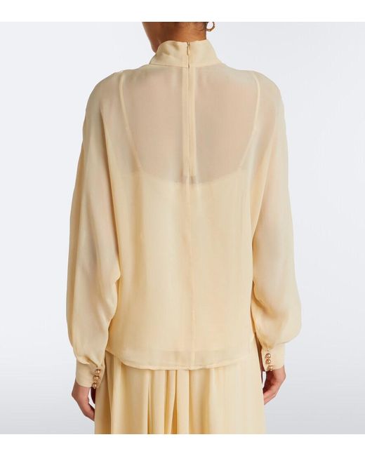 Zimmermann Natural Valiant Embroidered Blouse
