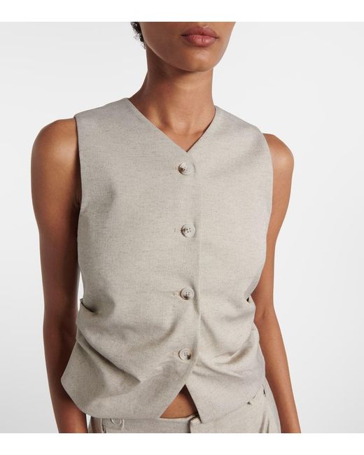 Sir Natural Leone Draped Vest
