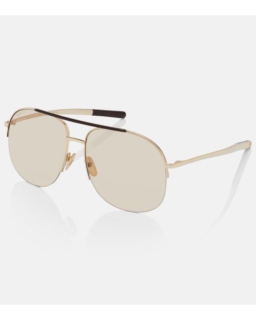 Gucci Natural Aviator Sunglasses