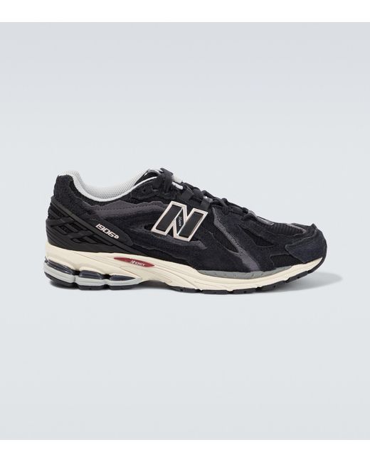New Balance Black 1906r Suede-trimmed Sneakers for men