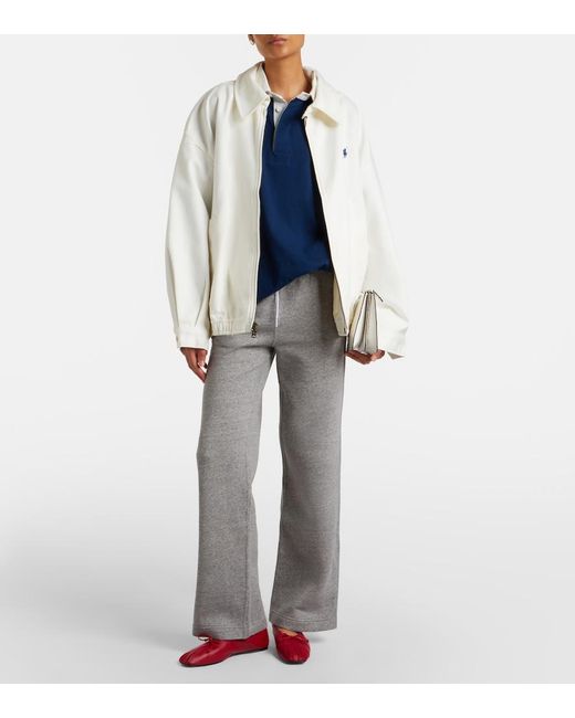 Polo Ralph Lauren Gray Cotton-Blend Sweatpants