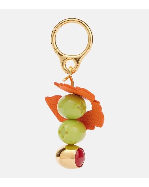 Loewe White Bag Charm