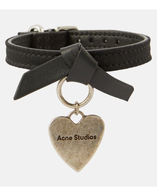 Acne Black Musubi Bracelet