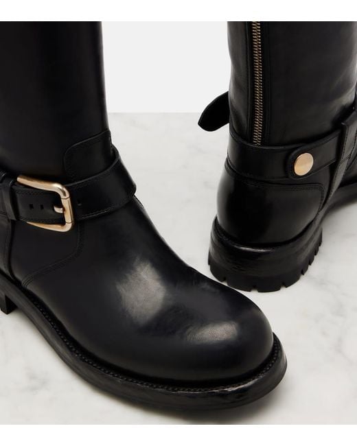Stivali Biker di Dolce & Gabbana in Black