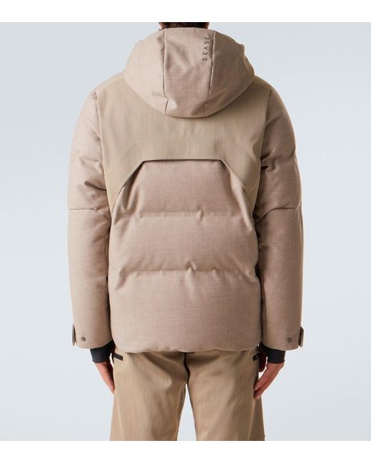 Sease Natural Nordend Wool-Blend Down Ski Jacket for men