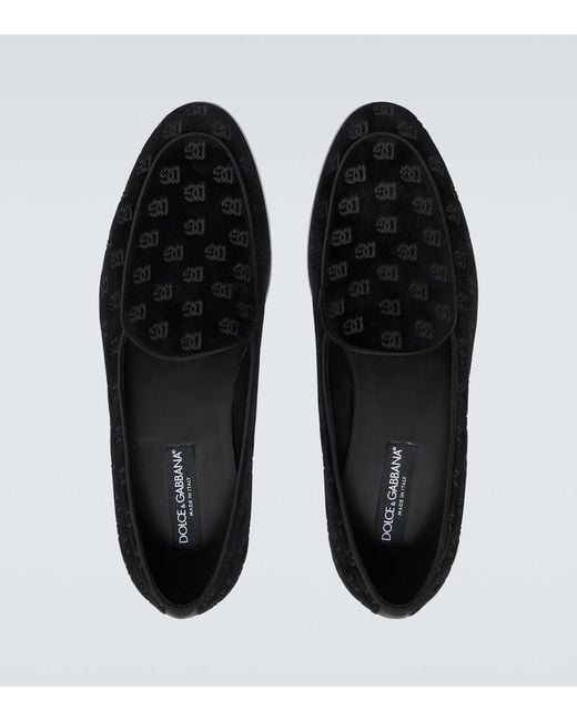 Dolce & Gabbana Black 'Vivaldi' Loafers for men