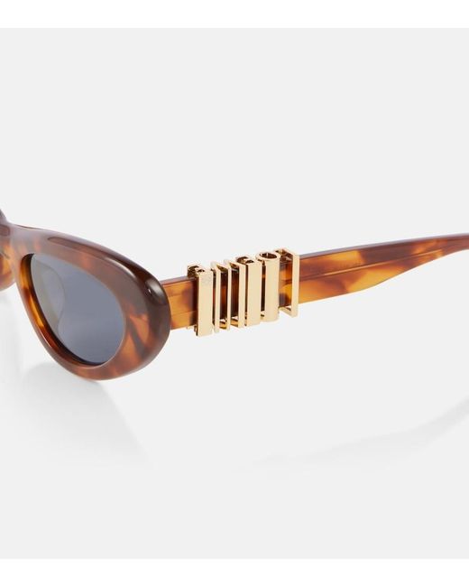 Loewe Blue Slim Cat-Eye Sunglasses