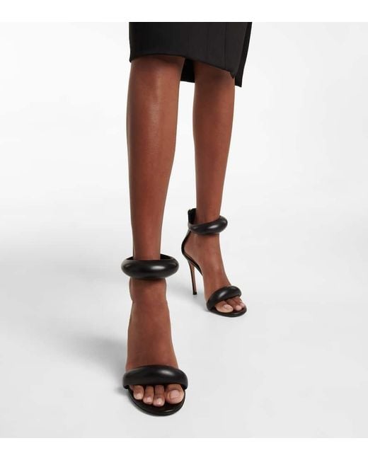 Sandalias Bijoux 105 De Piel Gianvito Rossi de color Black