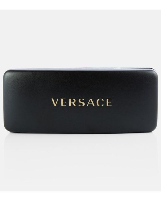 Versace Gray Medusa '95 Oval Sunglasses