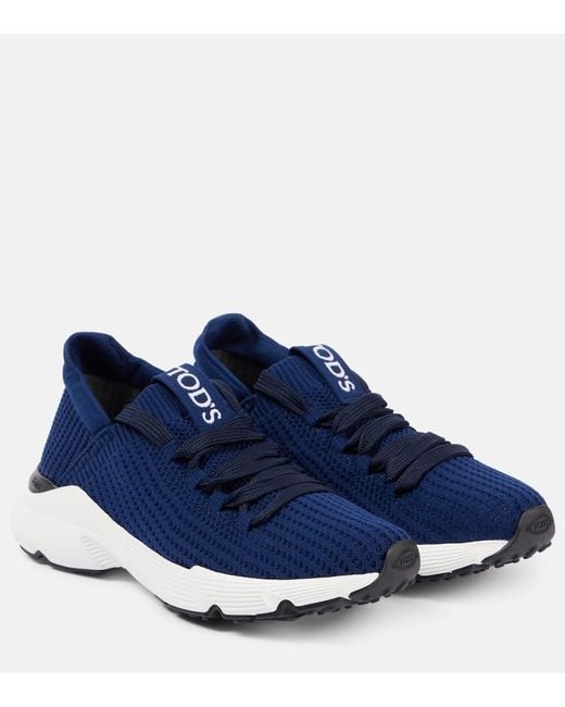 Baskets En Maille Tod's en coloris Blue