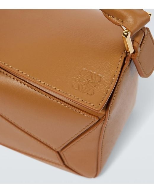 Loewe Puzzle Small Leather Shoulder Bag in Brown for Men | Lyst Loewe Puzzle Small Leather Shoulder Bag in Brown for Men | Lyst