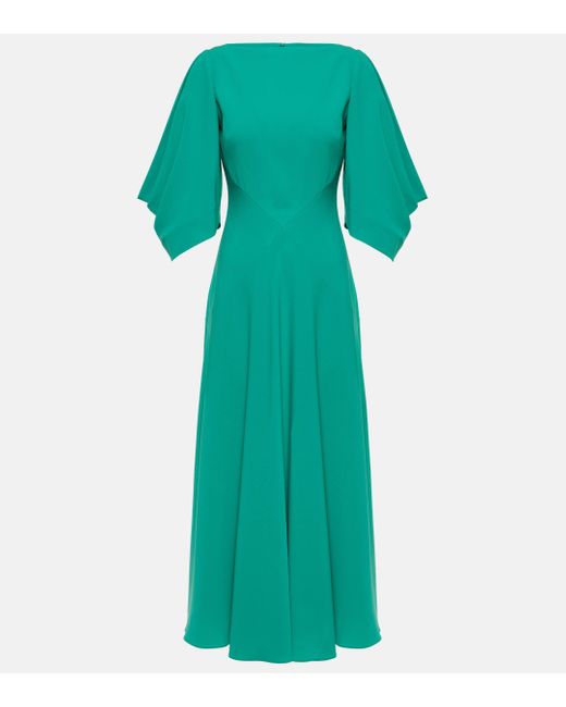 Roksanda Green Leticia Midi Dress